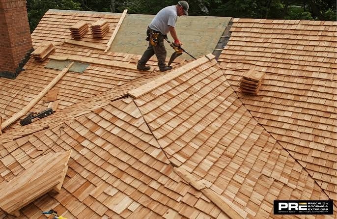 Cedar Shake Install