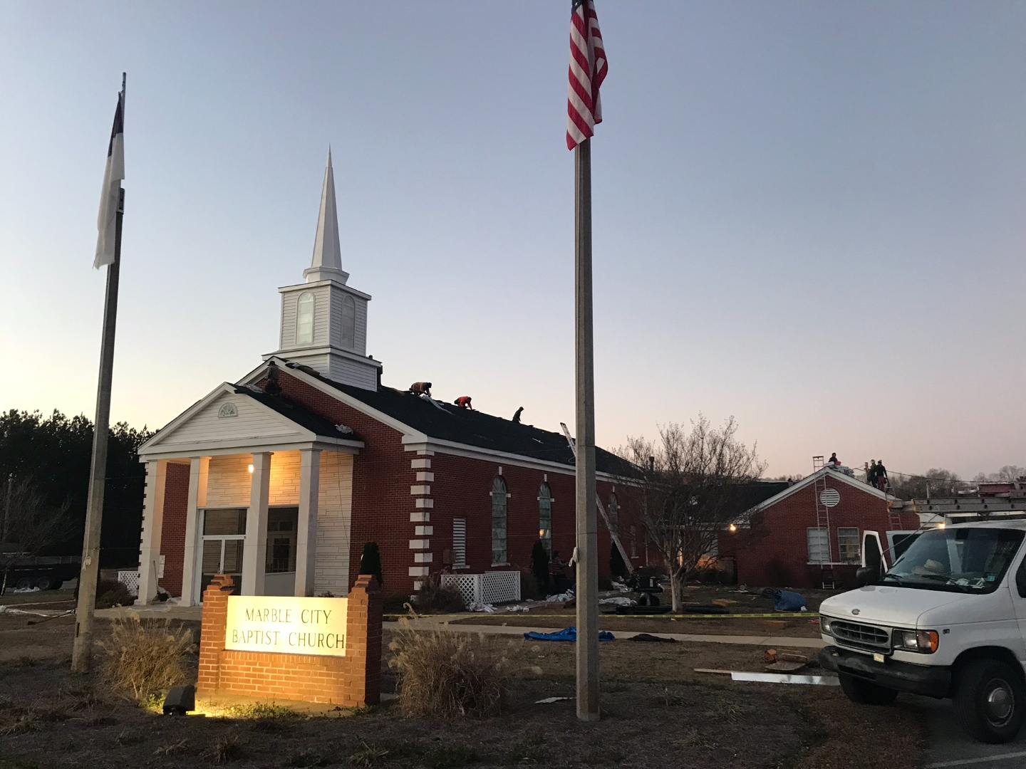 Marble City Baptist Church — during