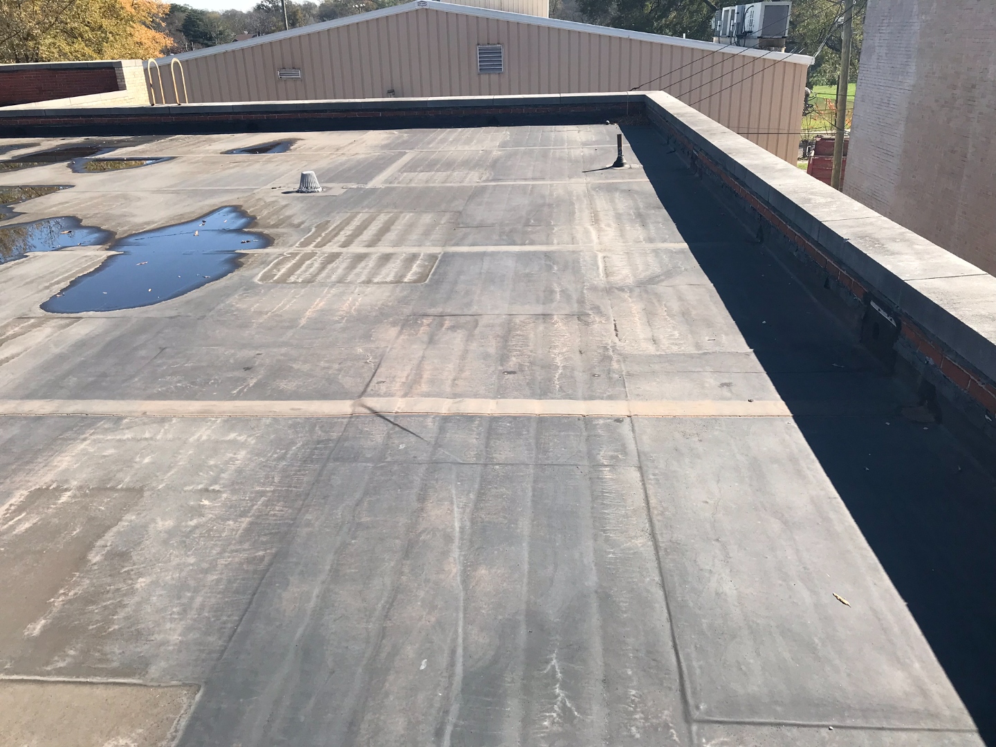 St. Mary's — standing water on EPDM