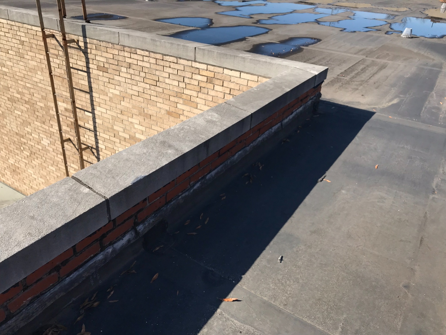 St. Mary's — severe ponding water